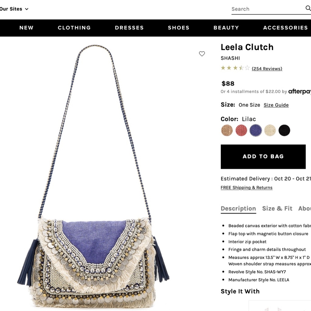 Revolve Bohemian Crossbody - Picture 5 of 5